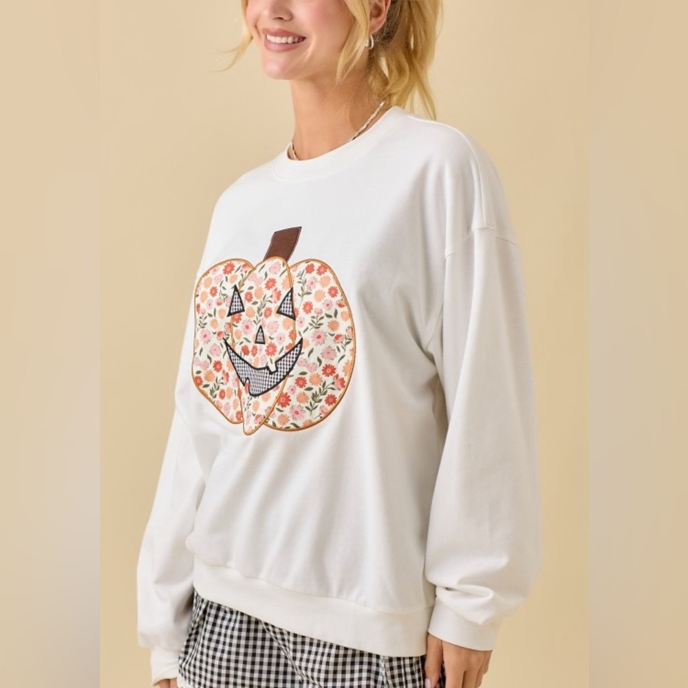 Hazy Daisy Halloween Sweatshirt S-L - Picture 4 of 8